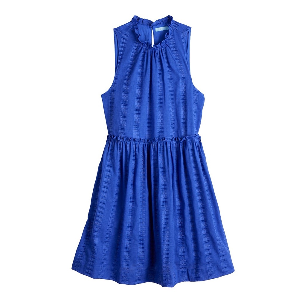 Draper James Royal Blue Sleeveless Mini Dress